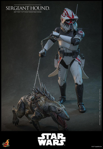 *PRE-ORDER Sergeant Hound - Star Wars: The Clone Wars Hot Toys Collectibles 1/6 Scale Action Figure