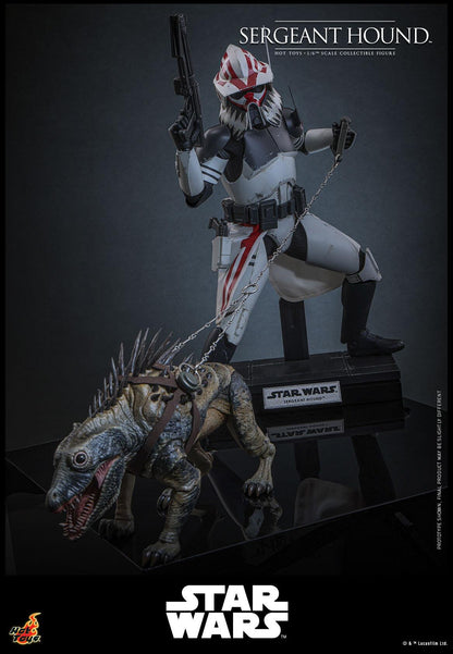 *PRE-ORDER Sergeant Hound - Star Wars: The Clone Wars Hot Toys Collectibles 1/6 Scale Action Figure