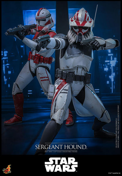 *PRE-ORDER Sergeant Hound - Star Wars: The Clone Wars Hot Toys Collectibles 1/6 Scale Action Figure