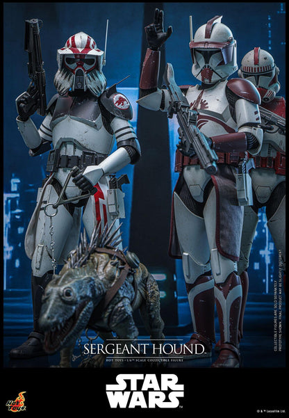 *PRE-ORDER Sergeant Hound - Star Wars: The Clone Wars Hot Toys Collectibles 1/6 Scale Action Figure