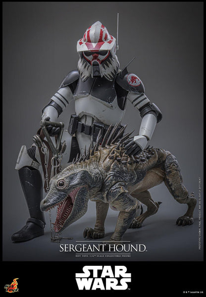 *PRE-ORDER Sergeant Hound - Star Wars: The Clone Wars Hot Toys Collectibles 1/6 Scale Action Figure