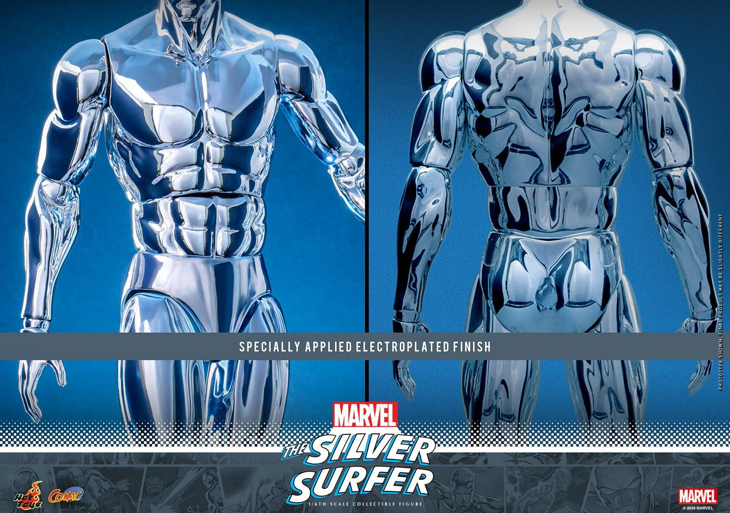 *PRE-ORDER Silver Surfer - Marvel Studios Hot Toys Exclusive Collectible 1/6 Scale Action Figure