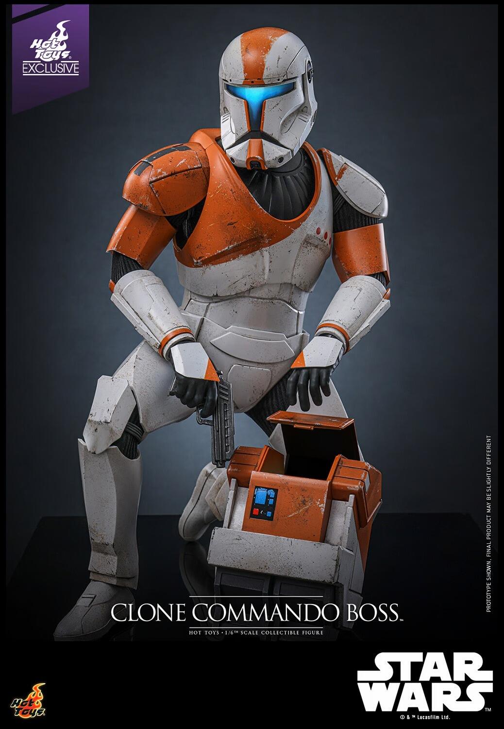 Clone Commando Boss - Star Wars Celebration 2025 Exclusive Hot Toys Collectibles 1/6 Scale Action Figure