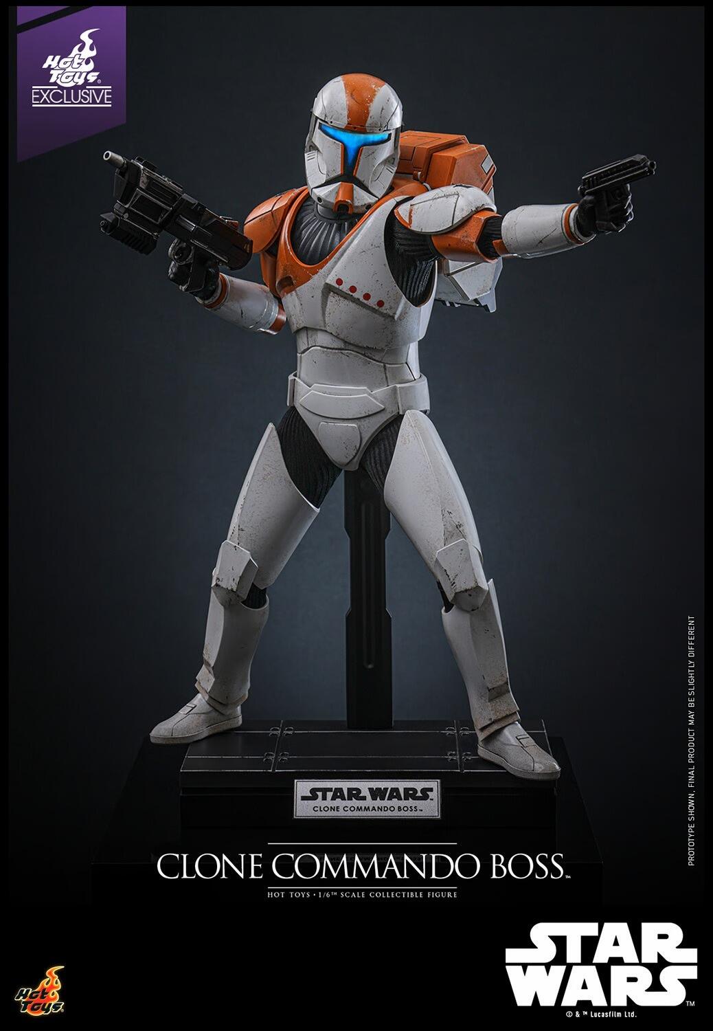 Clone Commando Boss - Star Wars Celebration 2025 Exclusive Hot Toys Collectibles 1/6 Scale Action Figure