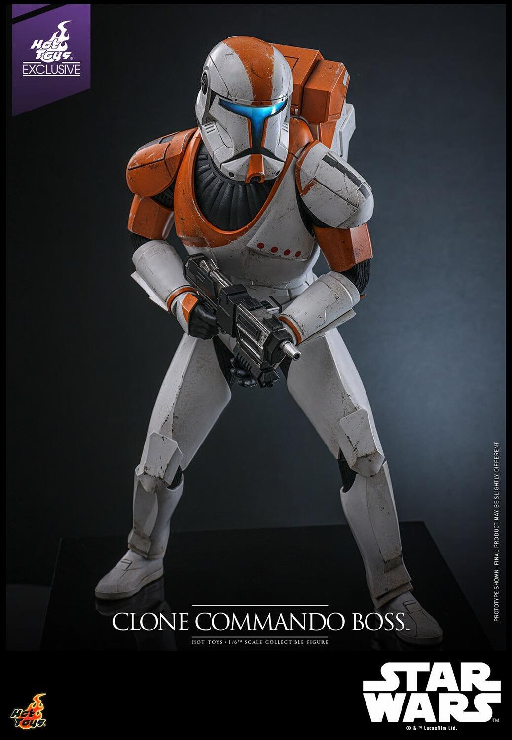 Clone Commando Boss - Star Wars Celebration 2025 Exclusive Hot Toys Collectibles 1/6 Scale Action Figure