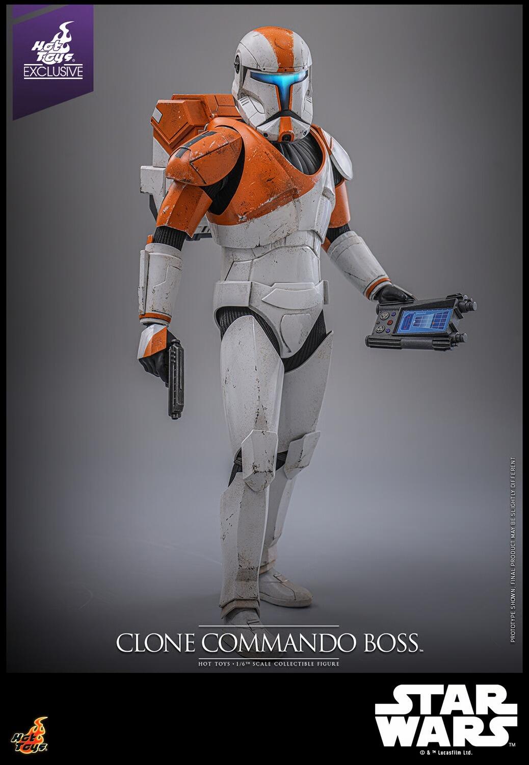 Clone Commando Boss - Star Wars Celebration 2025 Exclusive Hot Toys Collectibles 1/6 Scale Action Figure
