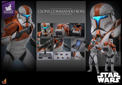 Clone Commando Boss - Star Wars Celebration 2025 Exclusive Hot Toys Collectibles 1/6 Scale Action Figure