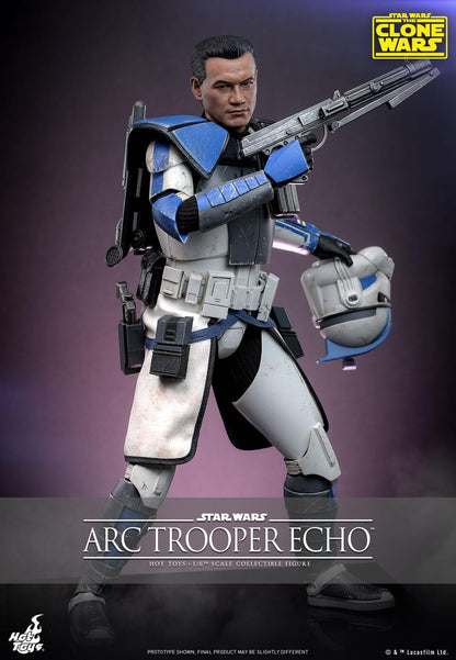 Arc Trooper Echo - Star Wars: The Clone Wars Hot Toys Collectibles 1/6 Scale Action Figure