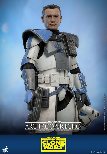 Arc Trooper Echo - Star Wars: The Clone Wars Hot Toys Collectibles 1/6 Scale Action Figure