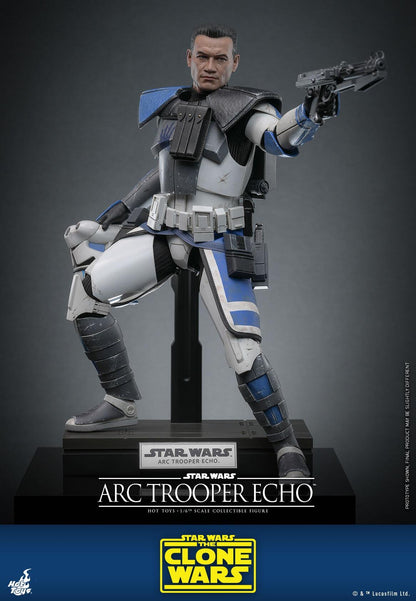 Arc Trooper Echo - Star Wars: The Clone Wars Hot Toys Collectibles 1/6 Scale Action Figure