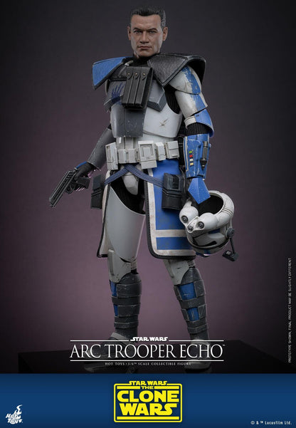 Arc Trooper Echo - Star Wars: The Clone Wars Hot Toys Collectibles 1/6 Scale Action Figure