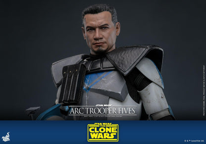 Arc Trooper Fives - Star Wars: The Clone Wars Hot Toys Collectibles 1/6 Scale Action Figure