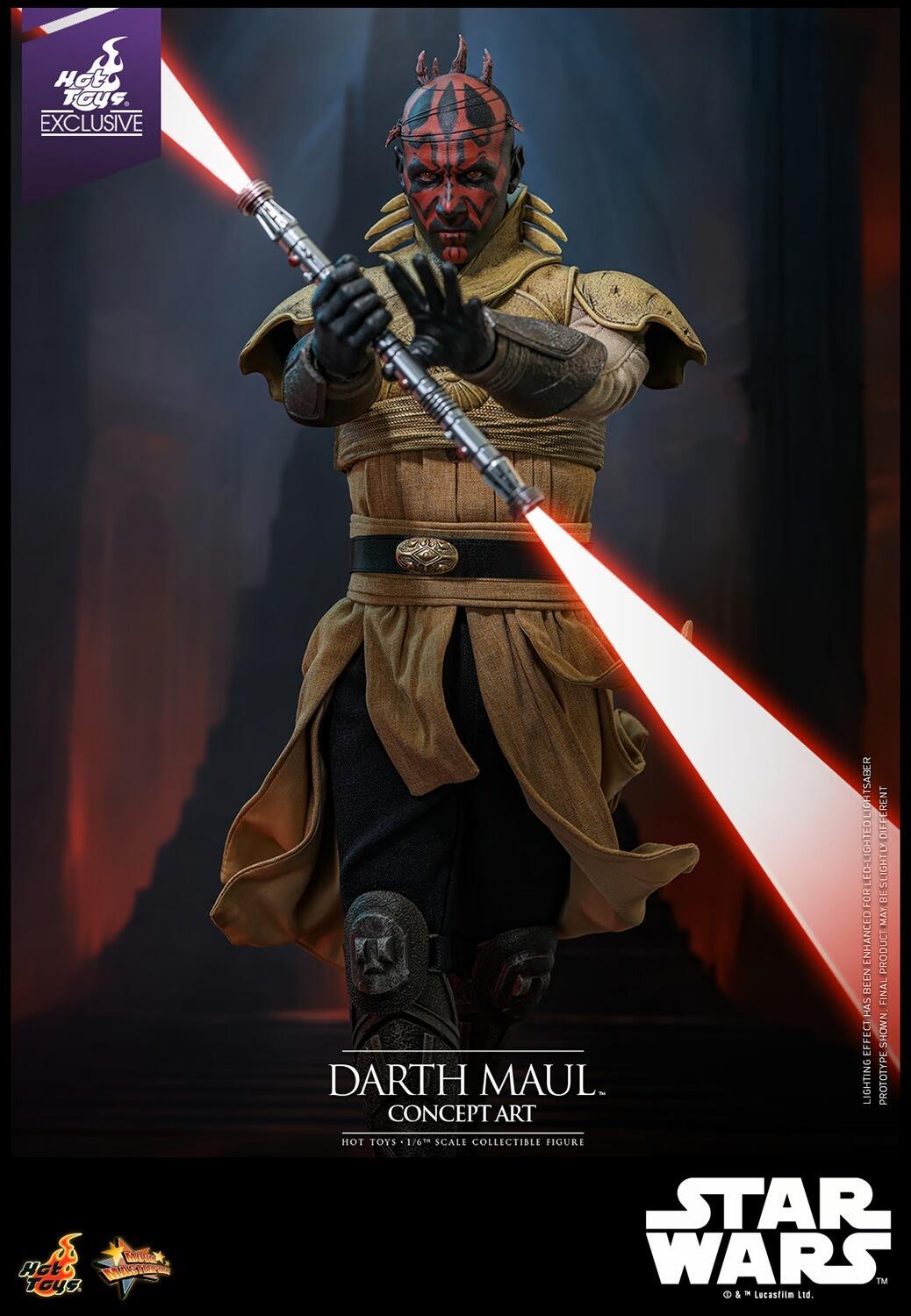 Darth Maul (Concept Art) - Star Wars Celebration 2025 Exclusive Hot Toys Collectibles 1/6 Scale Action Figure