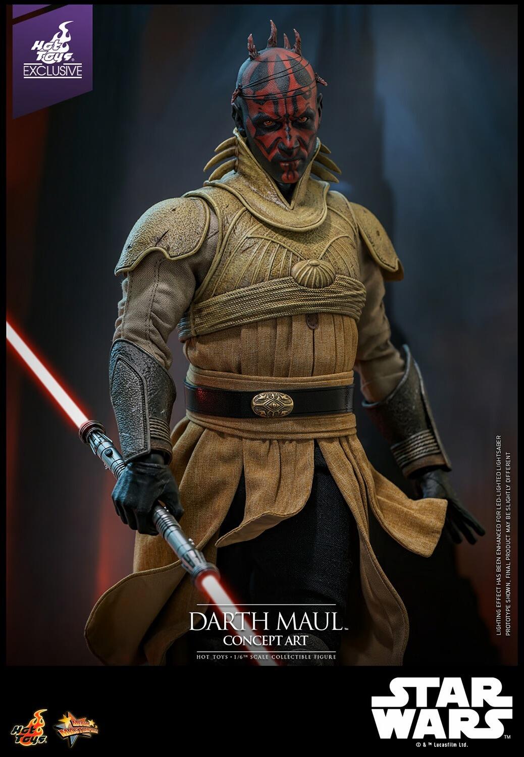 Darth Maul (Concept Art) - Star Wars Celebration 2025 Exclusive Hot Toys Collectibles 1/6 Scale Action Figure