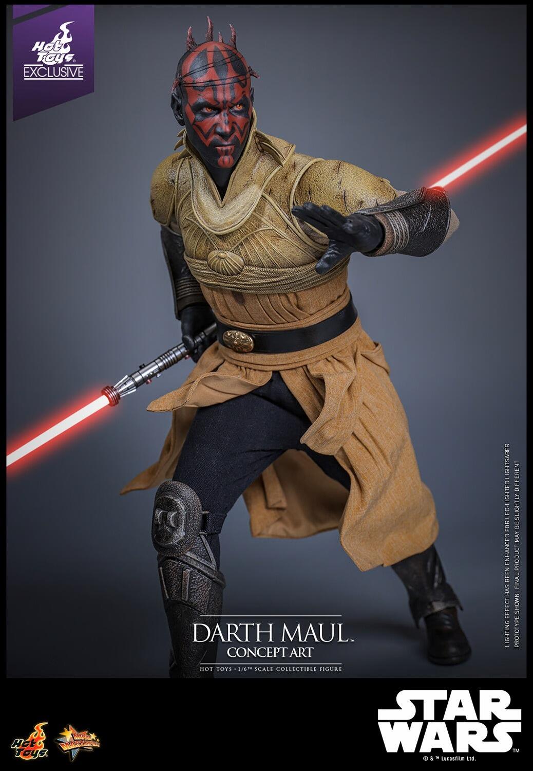 Darth Maul (Concept Art) - Star Wars Celebration 2025 Exclusive Hot Toys Collectibles 1/6 Scale Action Figure