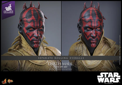 Darth Maul (Concept Art) - Star Wars Celebration 2025 Exclusive Hot Toys Collectibles 1/6 Scale Action Figure