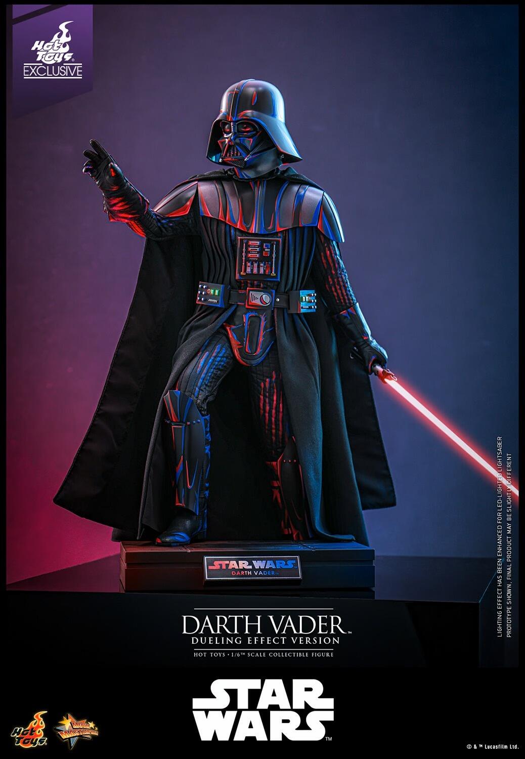 Darth Vader (Duelling Effect Version) - Star Wars Celebration 2025 Exclusive Hot Toys Collectibles 1/6 Scale Action Figure