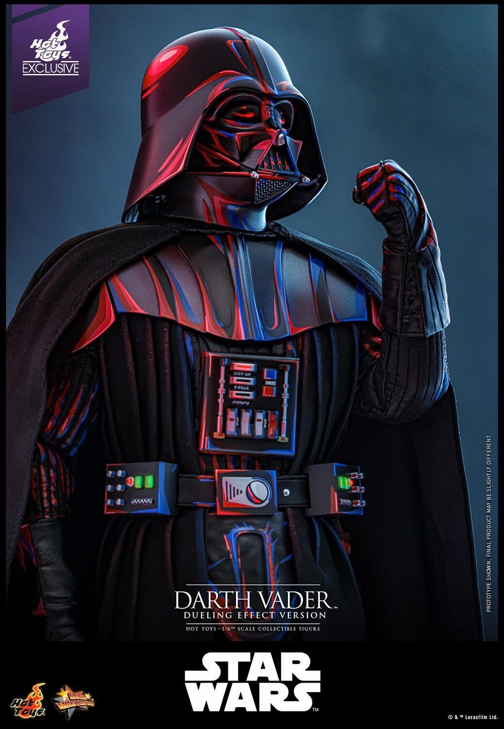Darth Vader (Duelling Effect Version) - Star Wars Celebration 2025 Exclusive Hot Toys Collectibles 1/6 Scale Action Figure