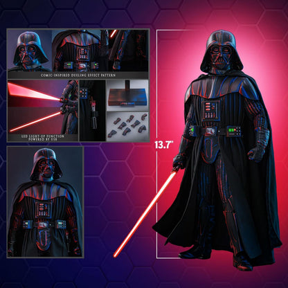 Darth Vader (Duelling Effect Version) - Star Wars Celebration 2025 Exclusive Hot Toys Collectibles 1/6 Scale Action Figure