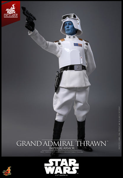 PRE-ORDER Grand Admiral Thrawn (Imperial Armor) - Star Wars Ahsoka Hot Toys Exclusive Collectibles 1/6 Scale Action Figure