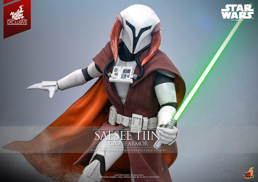 PRE-ORDER Saesee Tiin (Clone Armor) - Star Wars Episode III (ROTS) Hot Toys Exclusive Collectibles 1/6 Scale Action Figure