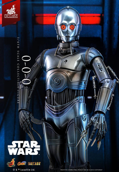 0-0-0 (Triple Zero) - Star Wars Legends Hot Toys Exclusive Collectibles 1/6 Scale Action Figure