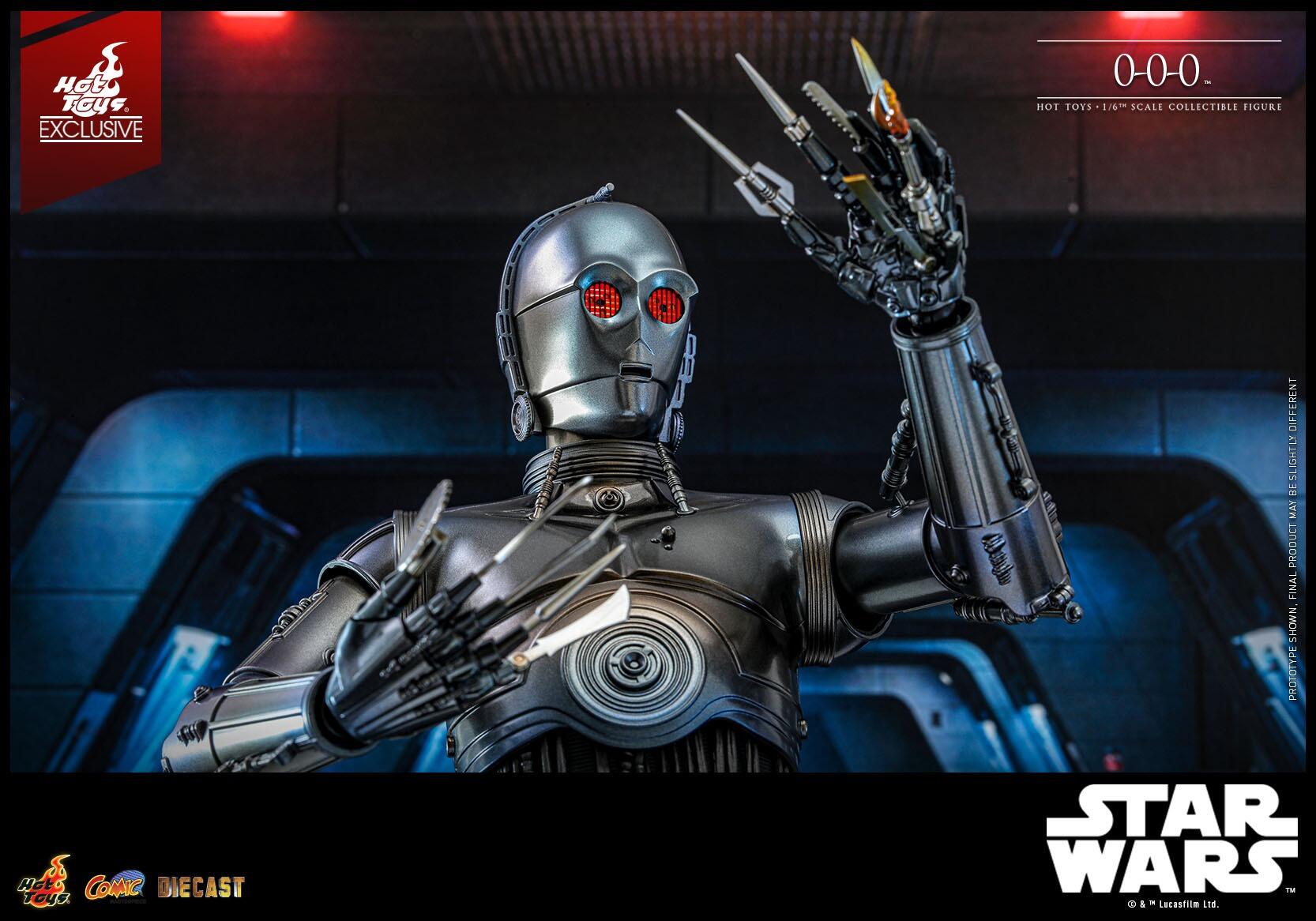 0-0-0 (Triple Zero) - Star Wars Legends Hot Toys Exclusive