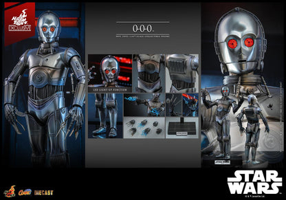 0-0-0 (Triple Zero) - Star Wars Legends Hot Toys Exclusive Collectibles 1/6 Scale Action Figure