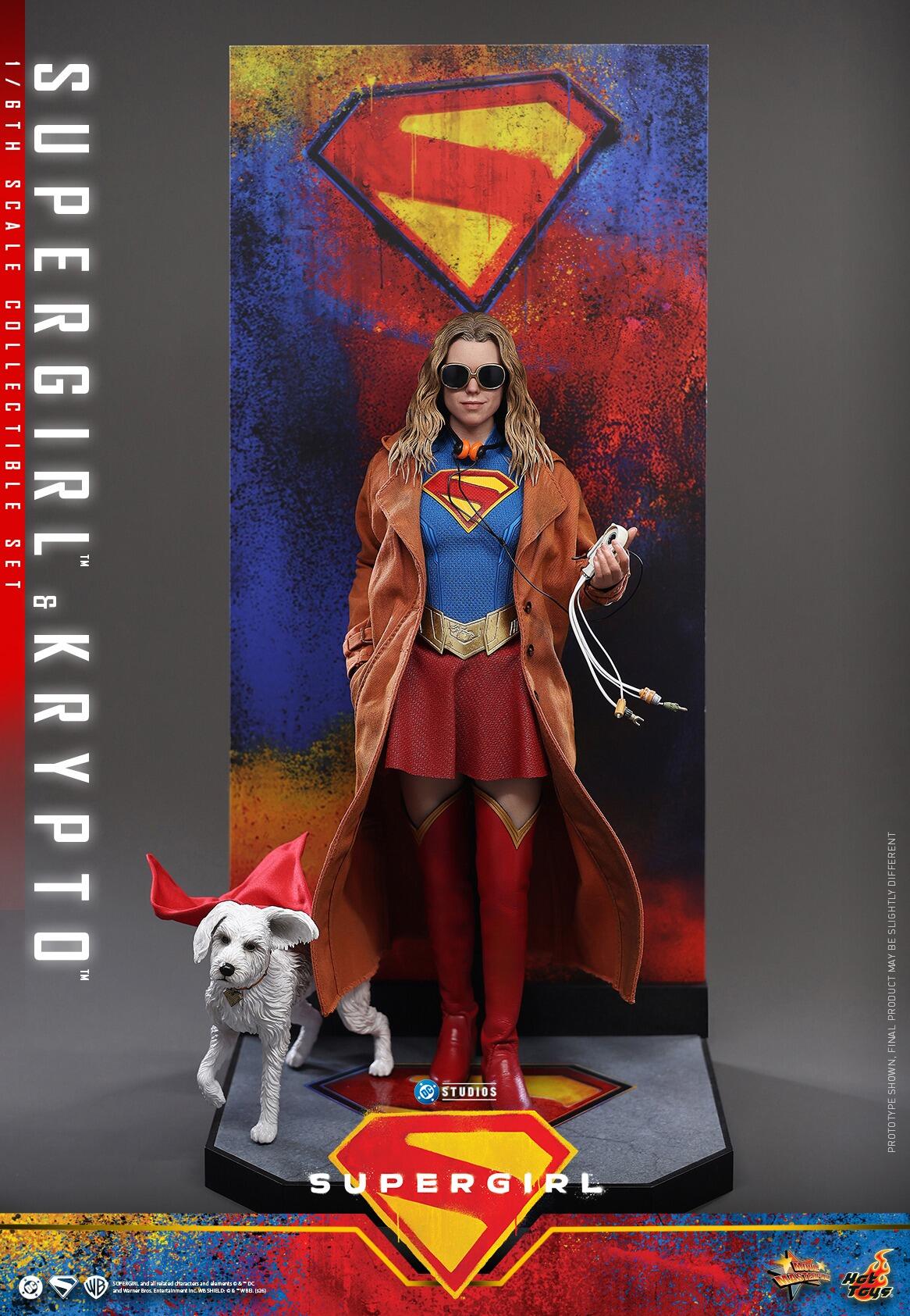 *PRE-ORDER Supergirl & Krypto - Supergirl DC Hot Toys Collectibles 1/6 Scale Action Figure