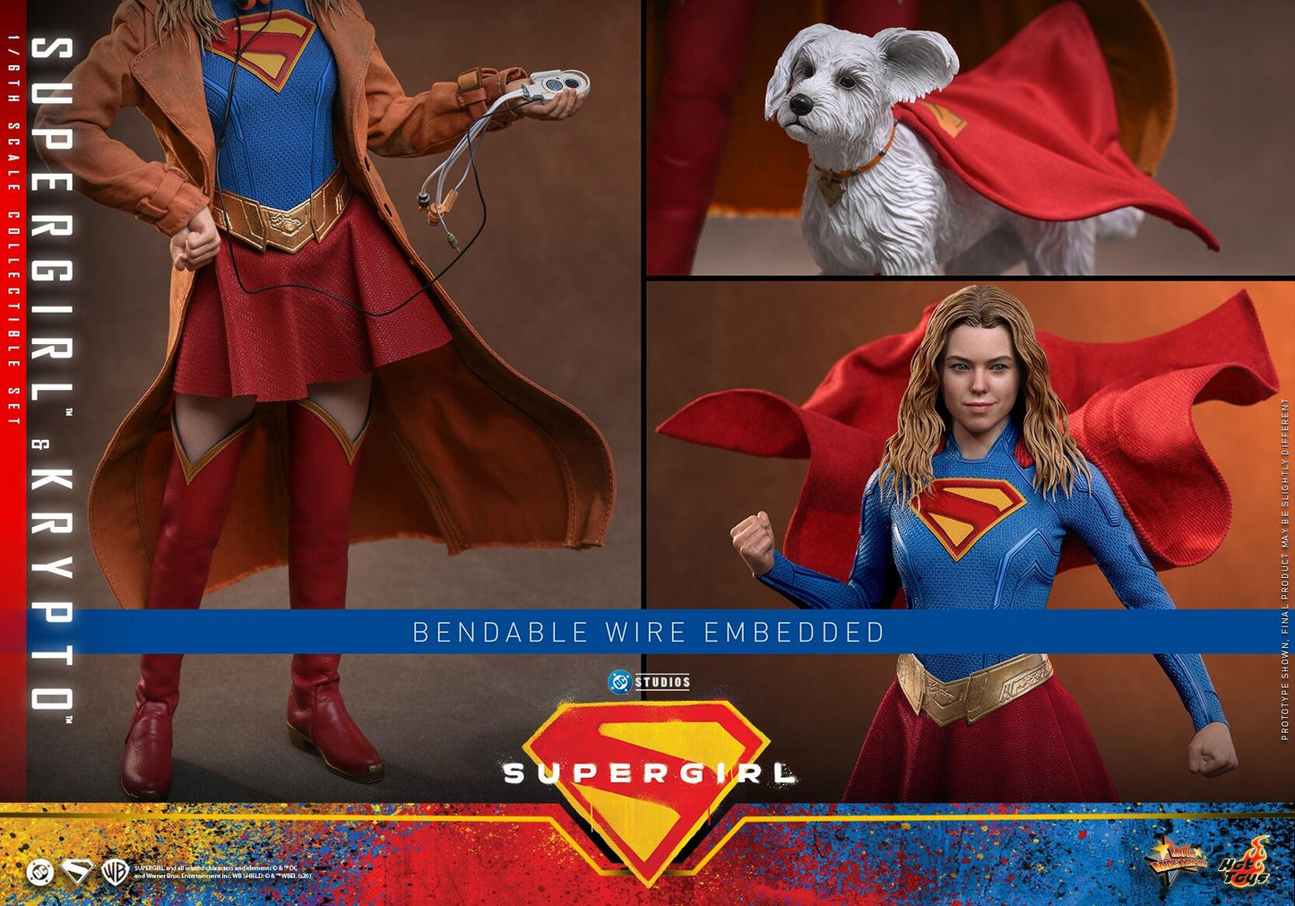 *PRE-ORDER Supergirl & Krypto - Supergirl DC Hot Toys Collectibles 1/6 Scale Action Figure