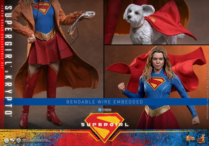 *PRE-ORDER Supergirl & Krypto - Supergirl DC Hot Toys Collectibles 1/6 Scale Action Figure