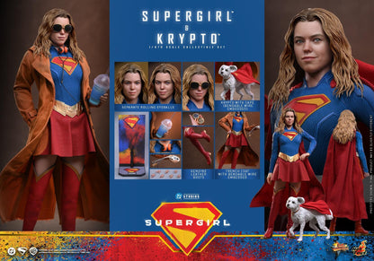 *PRE-ORDER Supergirl & Krypto - Supergirl DC Hot Toys Collectibles 1/6 Scale Action Figure