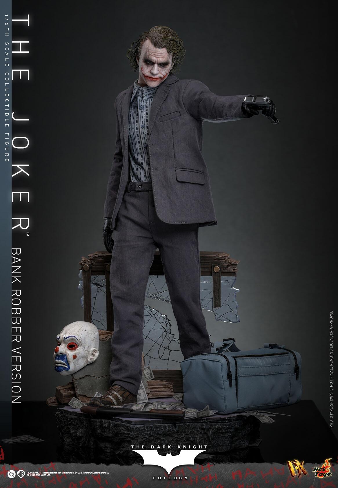 *PRE-ORDER The Joker (Bank Robber) - Batman The Dark Knight Hot Toys Collectibles 1/6 Scale Action Figure