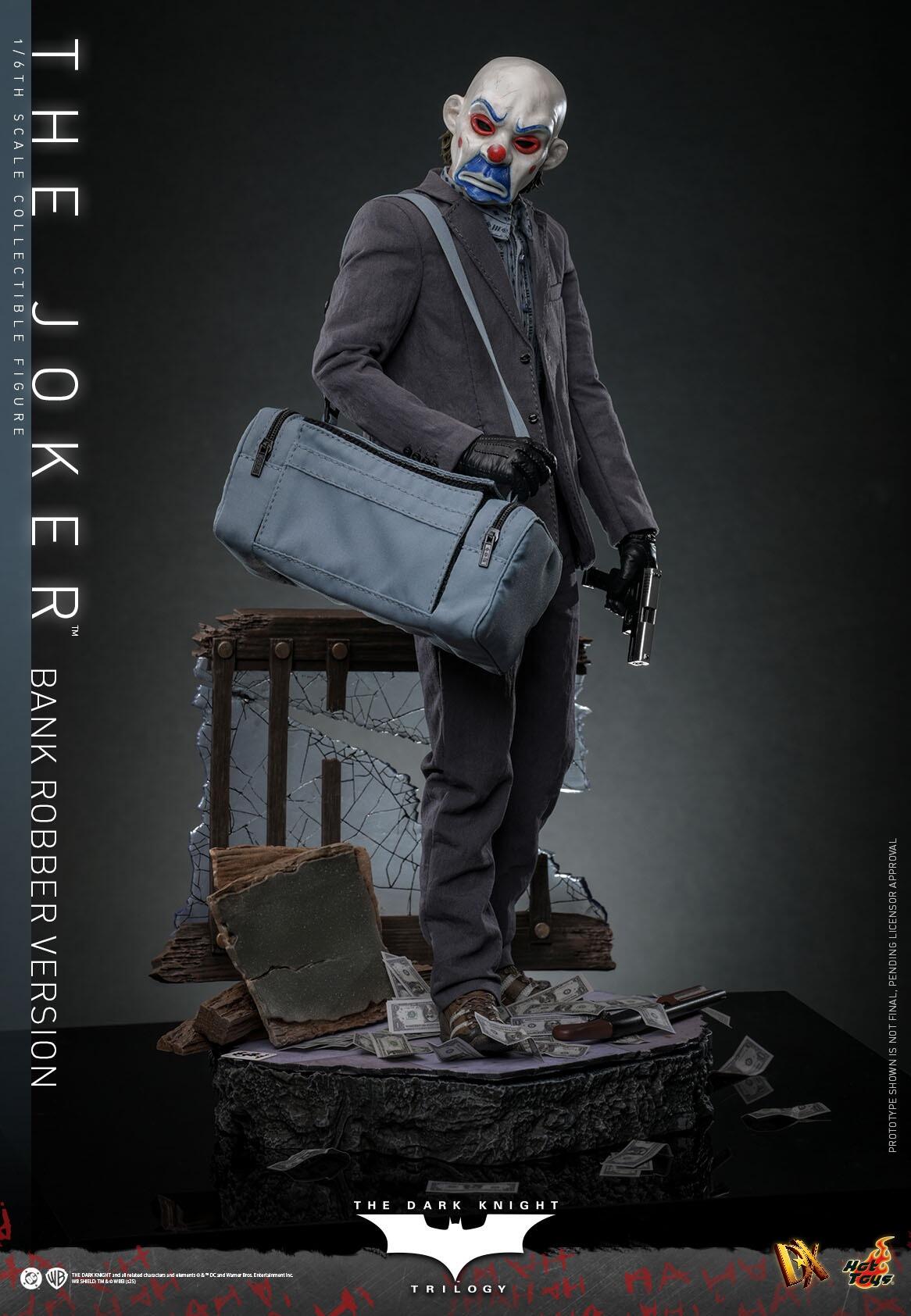 *PRE-ORDER The Joker (Bank Robber) - Batman The Dark Knight Hot Toys Collectibles 1/6 Scale Action Figure