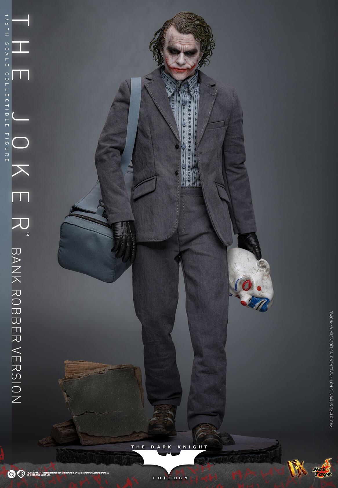 *PRE-ORDER The Joker (Bank Robber) - Batman The Dark Knight Hot Toys Collectibles 1/6 Scale Action Figure