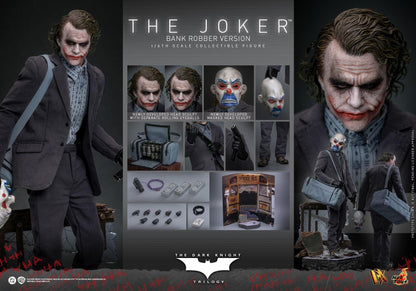 *PRE-ORDER The Joker (Bank Robber) - Batman The Dark Knight Hot Toys Collectibles 1/6 Scale Action Figure