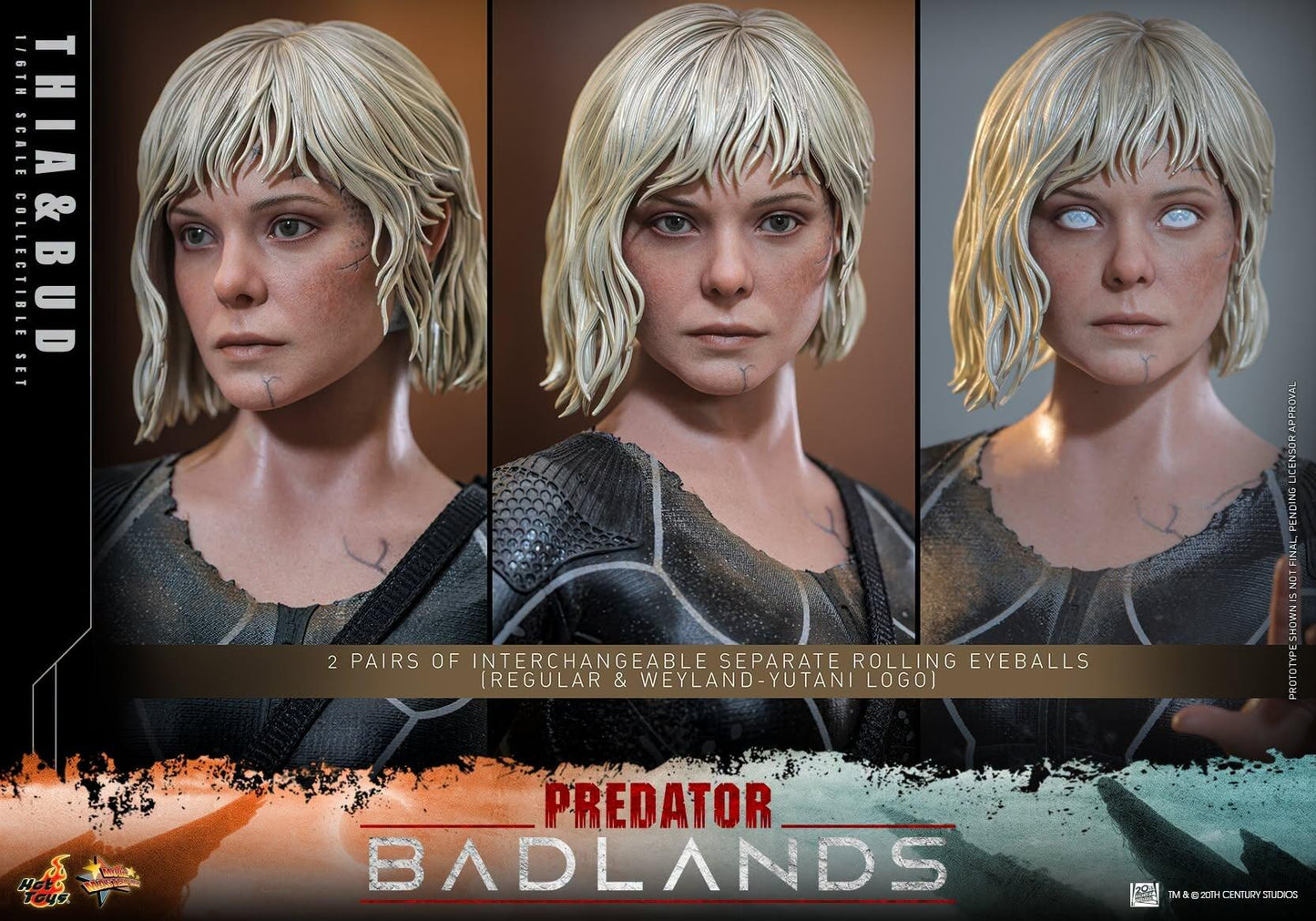 *PRE-ORDER Thia and Bud - Predator: Badlands Hot Toys Collectibles 1/6 Scale Action Figure