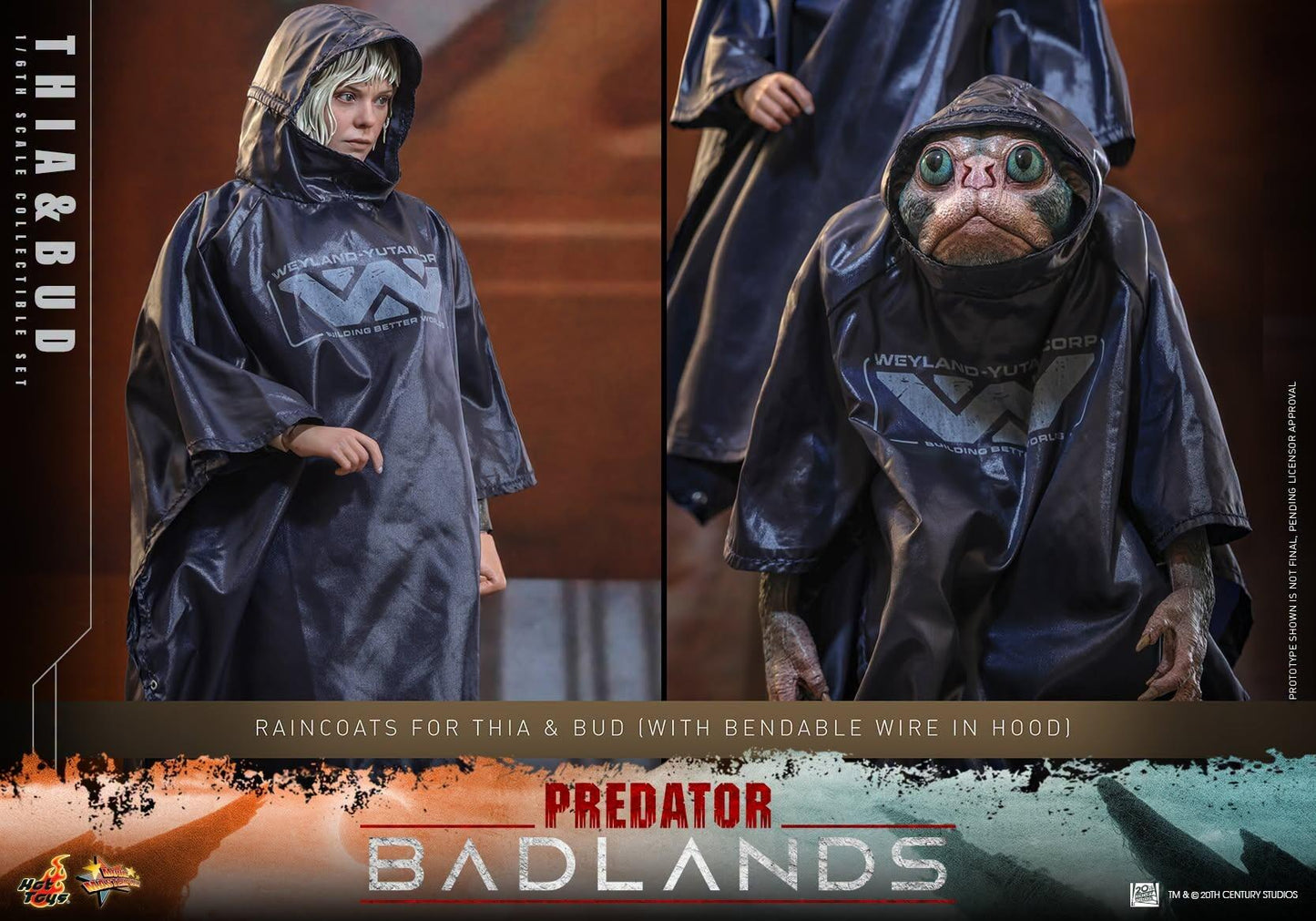 *PRE-ORDER Thia and Bud - Predator: Badlands Hot Toys Collectibles 1/6 Scale Action Figure