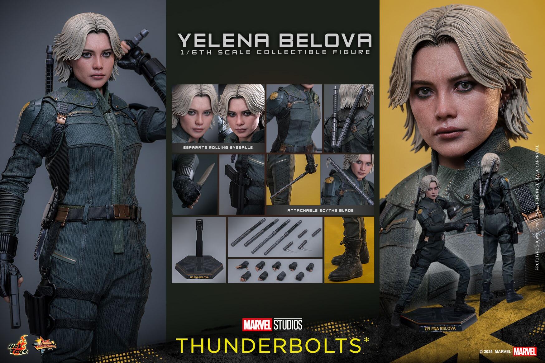 アメコミ Hot Toys Yelena Belova 1/6 Scale PRE-ORDER Yelena Belova - Marvel Thunderbolts* Hot Toys