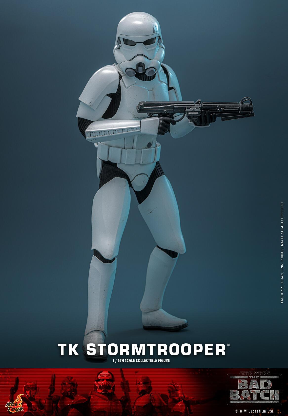 *PRE-ORDER TK Stormtrooper- Star Wars: The Bad Batch Hot Toys Collectibles 1/6 Scale Action Figure