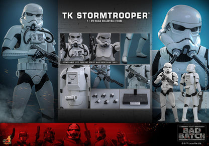 *PRE-ORDER TK Stormtrooper- Star Wars: The Bad Batch Hot Toys Collectibles 1/6 Scale Action Figure