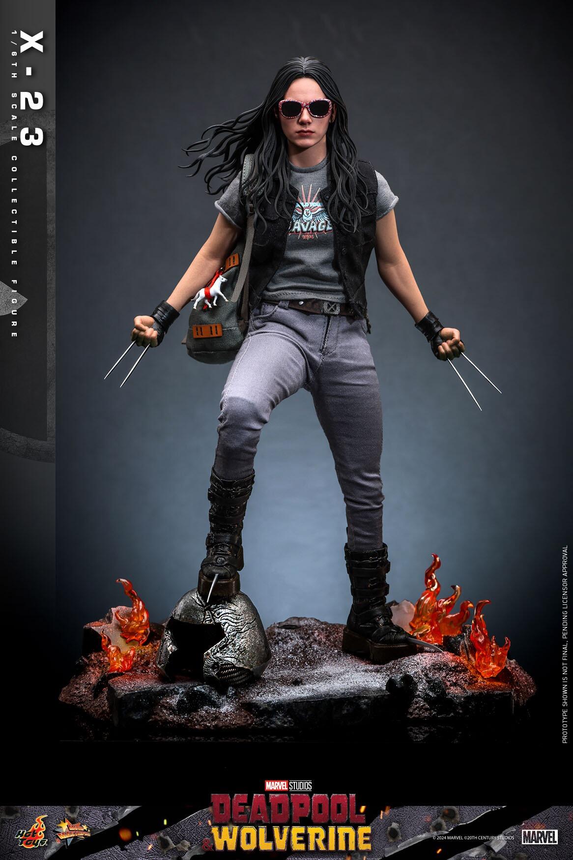 X-23 - Marvel Deadpool & Wolverine Hot Toys Collectibles 1/6 Scale Action Figure