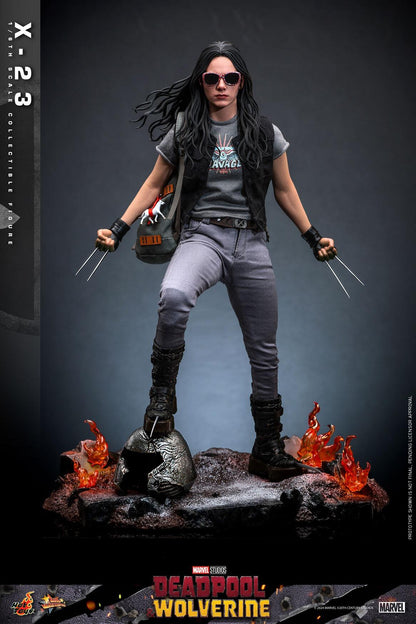 X-23 - Marvel Deadpool & Wolverine Hot Toys Collectibles 1/6 Scale Action Figure