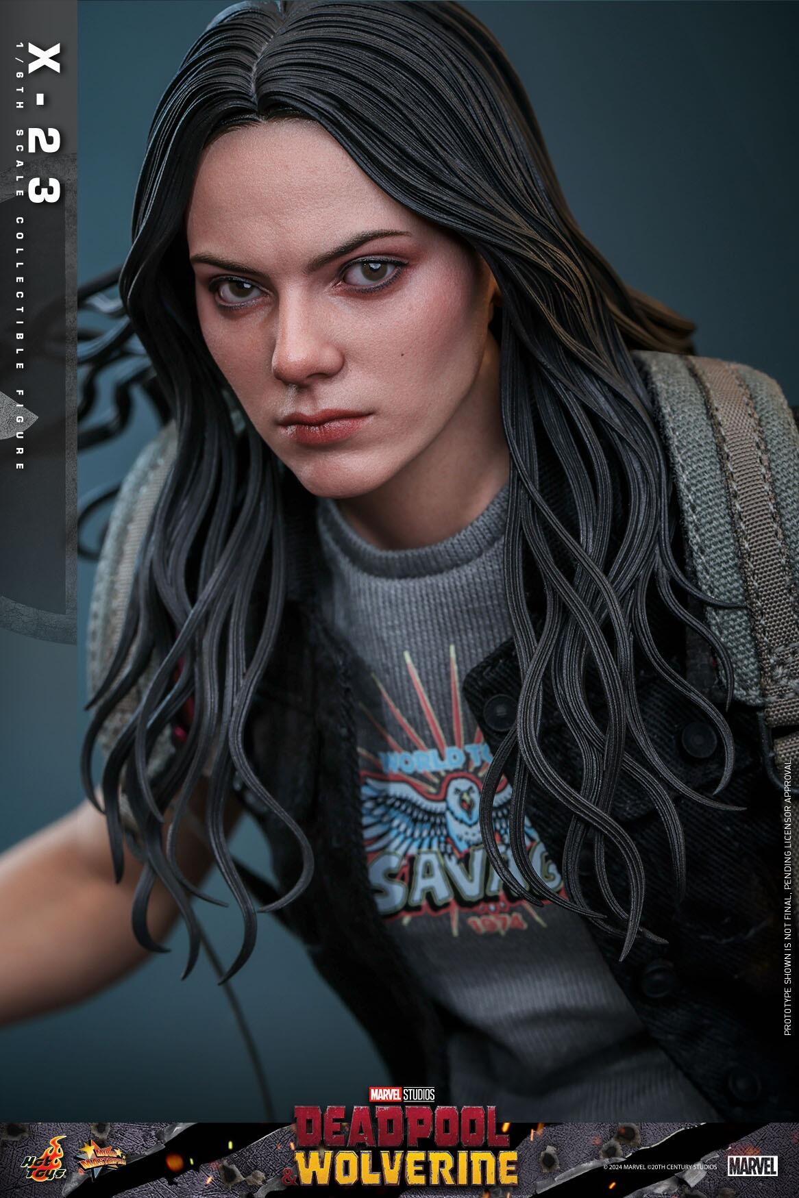 X-23 - Marvel Deadpool & Wolverine Hot Toys Collectibles 1/6 Scale Action Figure