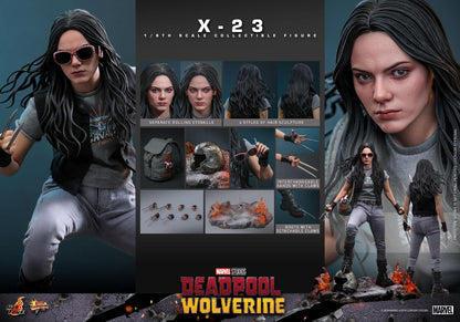 X-23 - Marvel Deadpool & Wolverine Hot Toys Collectibles 1/6 Scale Action Figure