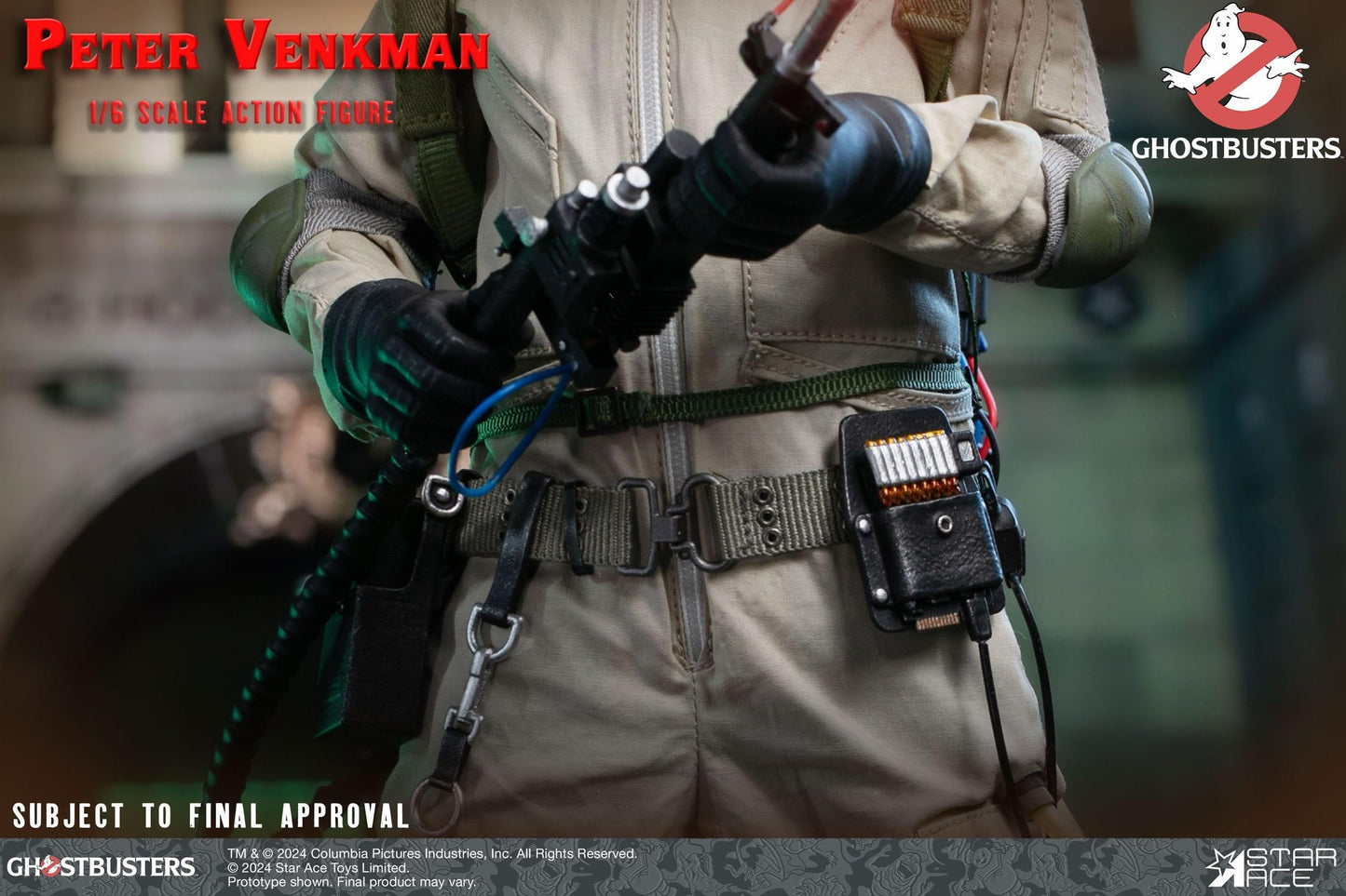 Ghostbusters (1984) 1/6th Scaled Action Figure - Peter Venkman