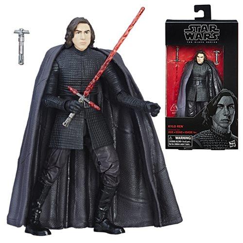 Star Wars Black Series 6 Inch Action Figure Wave 12 - Kylo Ren (Unmasked)