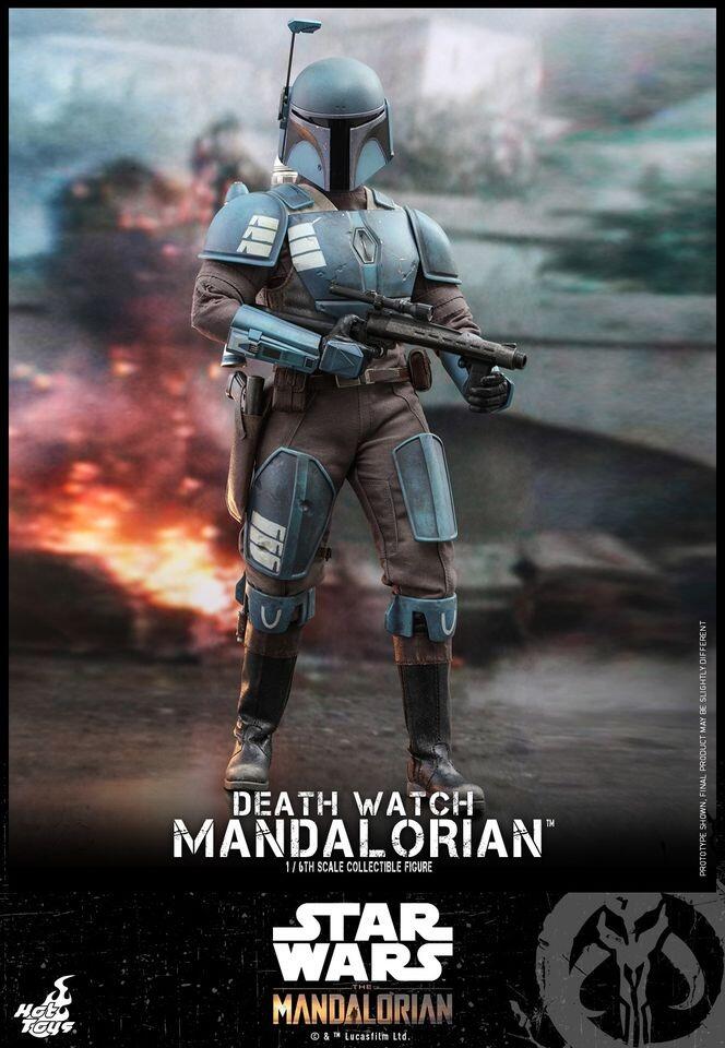 Death Watch Mandalorian - Star Wars: The Mandalorian Hot Toys Collectibles 1/6 Scale Action Figure