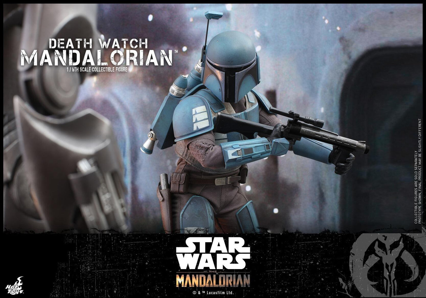 Death Watch Mandalorian - Star Wars: The Mandalorian Hot Toys Collectibles 1/6 Scale Action Figure