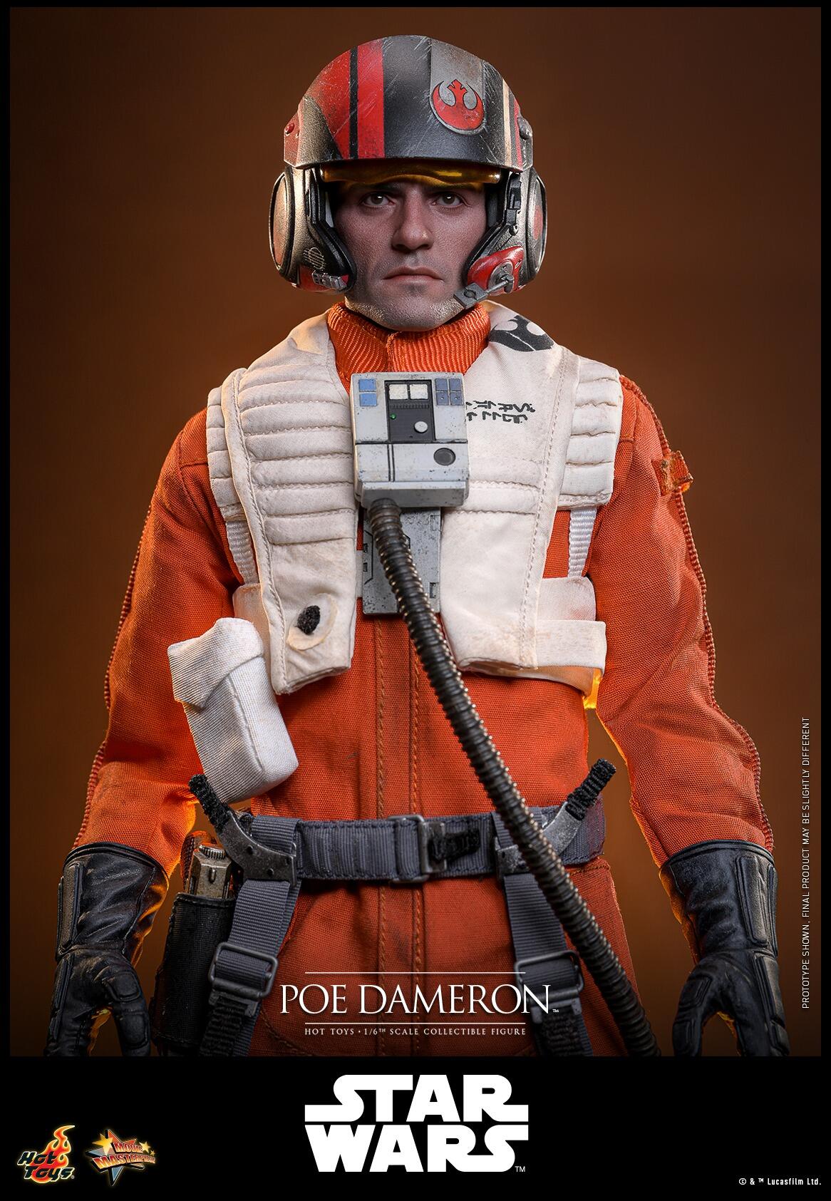 *PRE-ORDER Poe Dameron - Star Wars: The Force Awakens Hot Toys Collectibles 1/6 Scale Action Figure